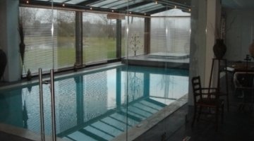Toughened glass for frameless doors and sliding partitions