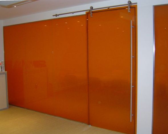 Sliding Glass Partitions Macocco, Laminated Glass Sliding Door