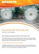brochure verre feuilleté anti-balles