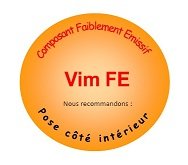 Pose côté intérieur pour le composant faiblement émissif