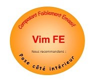 Pose côté intérieur pour le composant faiblement émissif