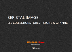 brochure verre serigraphie Forest Stone Graphic