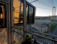 Laminated Glass Plastofloat for Brest urban cable-car