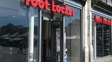 Devanture Foot Locker, Nantes
