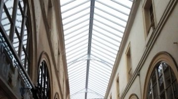 Rénovation de la verrière du Passage Choiseul