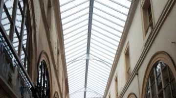 Passage Choiseul new glass roof