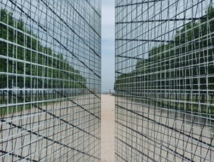 Installation Perspectives inversées, Domaine de St Germain en Laye